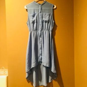 Forever 21 Blue High Low Dress